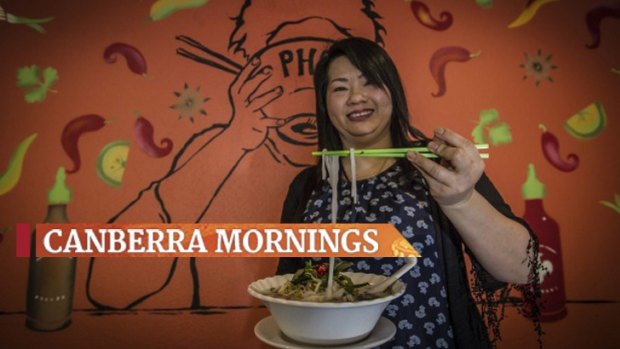 Former refugee Sue Le now owns a Canberra Vietnamese restaurant Pho Phu Quoc in Dickson.