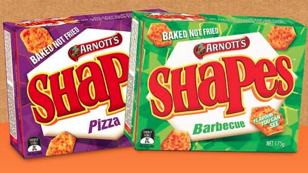 Arnott's Shapes Multipack Crackers Pizza 8 Pack