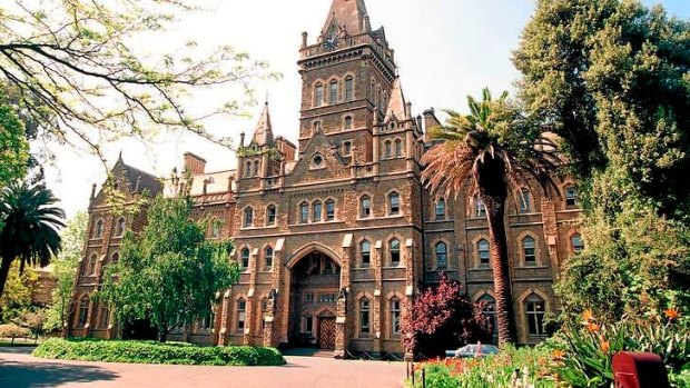 Melbourne University's Ormond College.