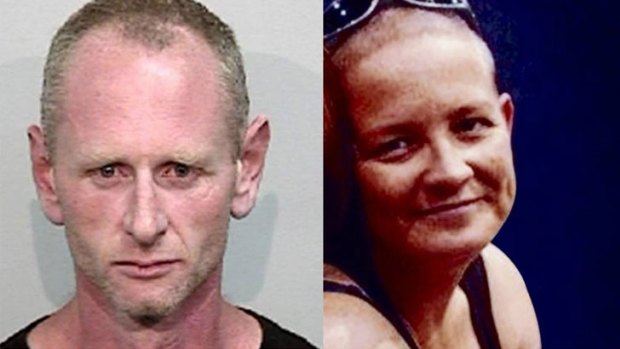 Colin Farrow, left, has been jailed for 22 years for the murder of Linda Stevens. 
