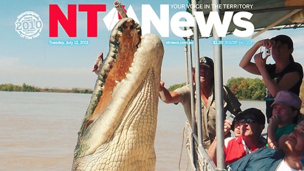 The NT News may very well be the first paper in the country to appoint a dedicated croc and UFO reporter.  