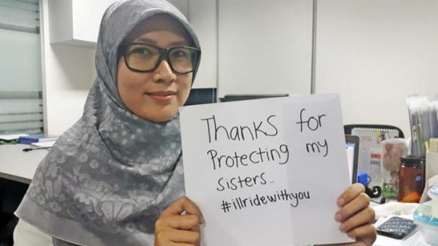 #illridewithyou: online users continue to tweet their support for the local Muslim community.