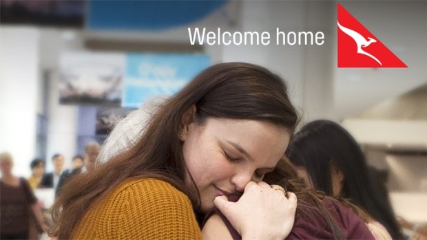 Tugging at the heartstrings: One of the ads of the airline's new campaign