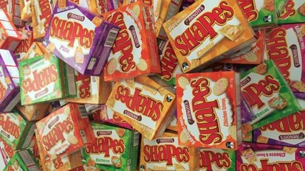 Arnott's Shapes ... an Aussie icon.