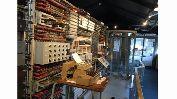 Colossus, one of the world's first programmable computers, which calculated the starting positions for the wheels in order for the Tunny machine to decode Lorenz messages.