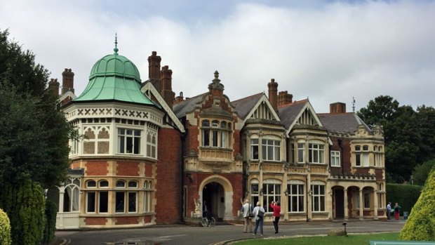 Bletchley Park mansion, secretly purchased by MI6 just before the war to serve as a base of code-breaking operations at a safe distance from London.