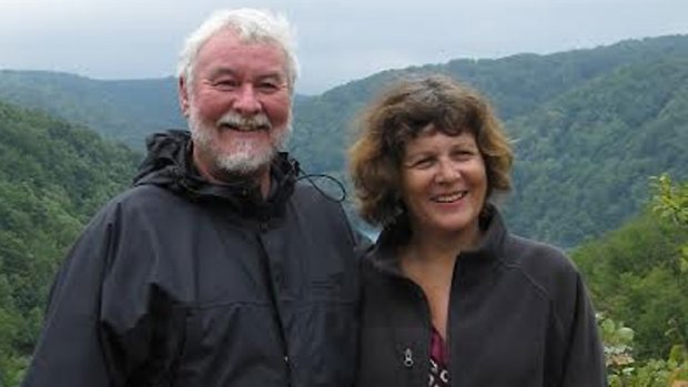 Kathy Curlis and her husband Harry.