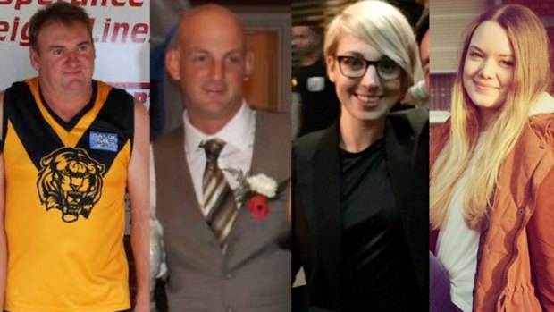 Kym Brett Curnow, Thomas Leslie Butcher, Anna Sashohova Winther and Julia Kohrs-Lichte were killed in the Esperance fires in December 2015.