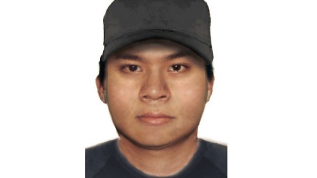A computer-generated image of the man police wish to speak to over the alleged attack on the Main Yarra Trail.