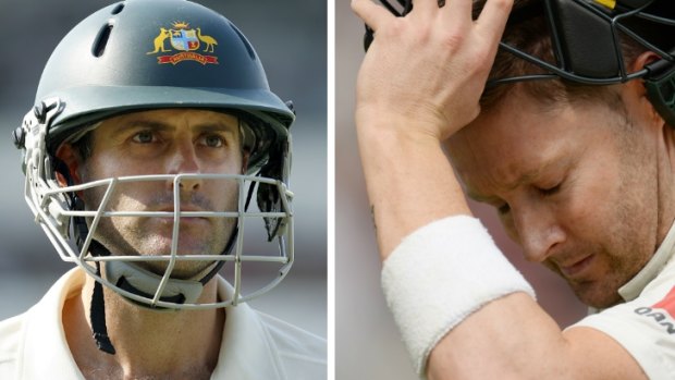 Conflicting stories: Simon Katich says he and Michael Clarke have no relationship, while Clarke says they have mended bridges.