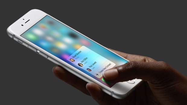 Apple's latest smartphone, the iPhone 6s.