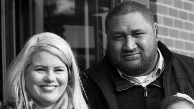 Clarence and his wife, Amanda Leo.