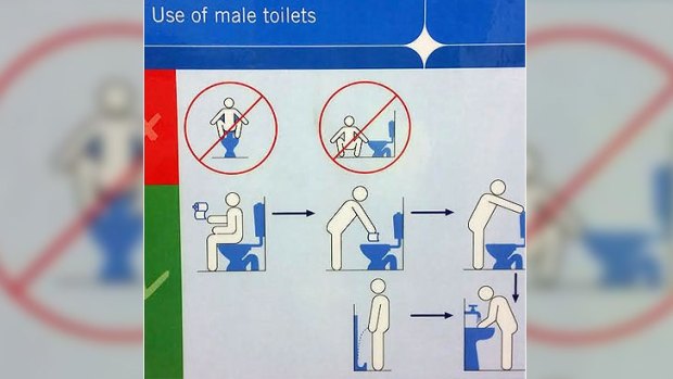 The art of doing a poo explained.