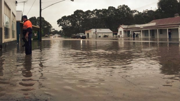 Flooding in Coleraine.