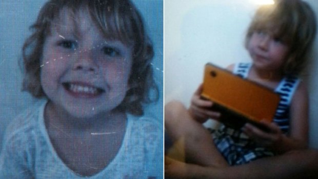 Shania Temple, 5, was abducted from a South Mackay home. 