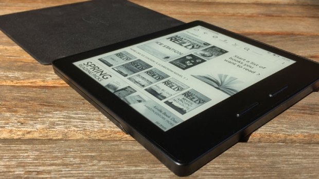 This size of a CD case, Amazon's new Kindle Oasis is thinner and lighter than ever.