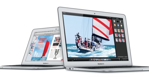 Apple MacBooks were targeted by the gang, according to police.