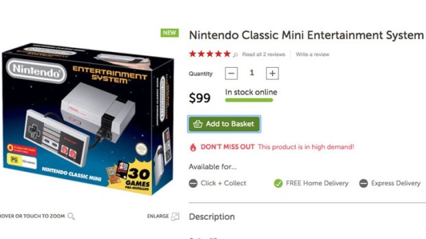 Nintendo Classic Mini NES broke many websites. 