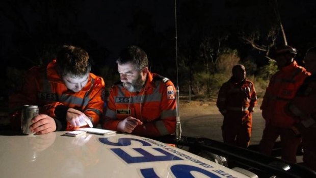 Police and SES mounted a large scale search for the woman on Wednesday night.