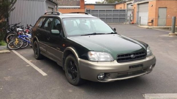 Police said Allecha Boyd travelled as a passenger in this Subaru from Wagga Wagga to Coolamon on the day she disappeared.