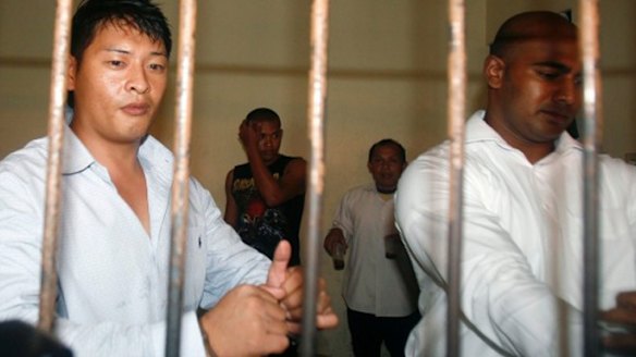 Andrew Chan and Myuran Sukumaran.