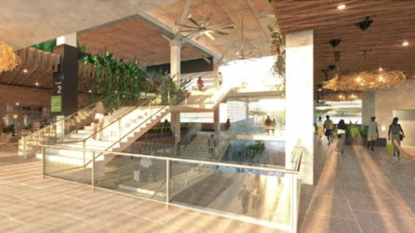 Artist's impression of the proposed redevelopment of ANGAU Memorial Hospital in Lae, PNG.