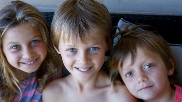 Evie, Mo and Otis Maslin and their grandfather Nick were killed on MH17.
