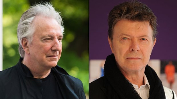 Rickman and Bowie: two artists lost, but they leave much behind.