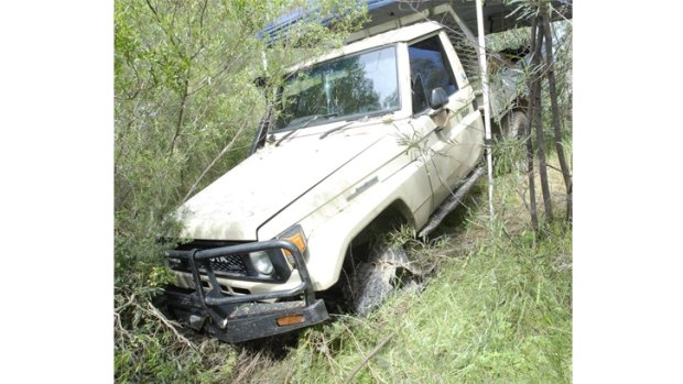 Police hope bodycam and dashcam footage will shed light on the movements of this 1986 cream-coloured Toyota LandCruiser, linked to Mr Carville's death.