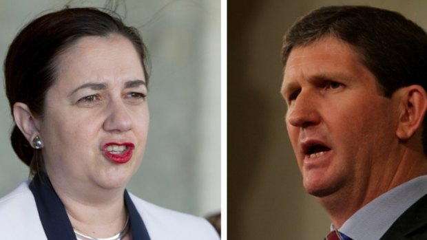 Queensland Premier Annastacia Palaszczuk would lose government if an election was held now, although she remains far more popular than LNP leader Lawrence Springborg.