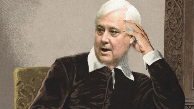 The emergence of Clive Palmer, poet.