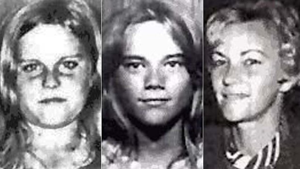 Barbara McCulkin (right) and her daughters Vicky (left) and Leanne (centre) disappeared from their home in January 1974.