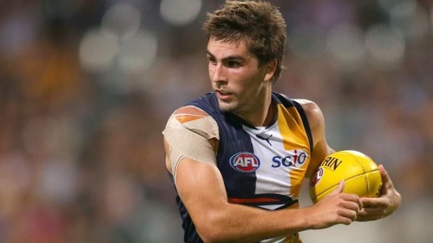 Emerging Eagles' midfielder Andrew Gaff is expected to challenge Priddis.