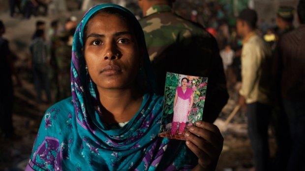 The Rana Plaza collapse killed hundreds of garment workers in Bangladesh in 2013.