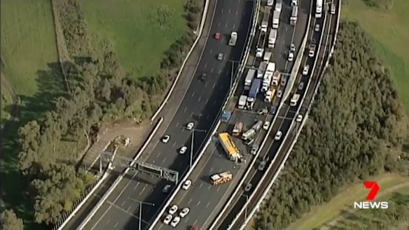 Sud's law: Chaos on the roads after detergent truck spill closes ring road