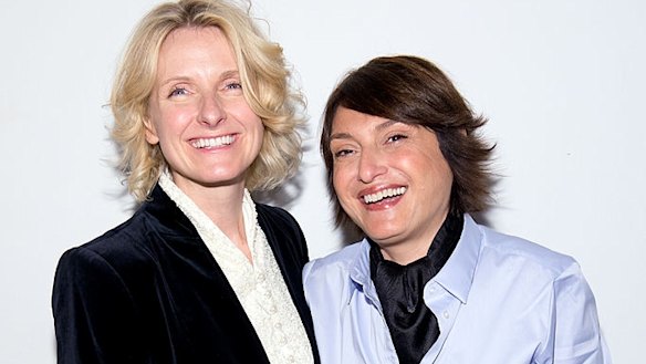 Elizabeth Gilbert and Rayya Elias.