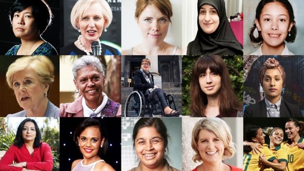 Some of the 20 finalists in the Daily Life ANZ Women of the Year awards. 