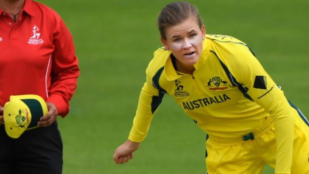 Australia bowler Jess Jonassen has hit back at 'misguided' views on women's cricket.