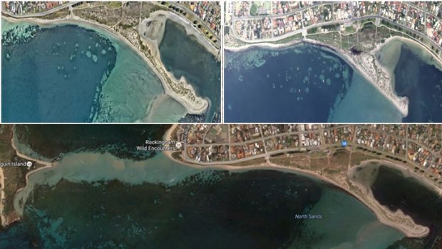 Since it was first surveyed in the 1800s, the spit has undergone vast transformations, at times disappearing altogether. At present it is growing, fed by sand eroding from Shoalwater (the tip opposite Penguin Island). 