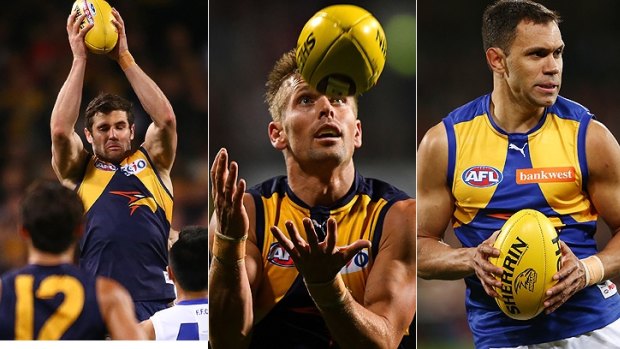 There was pressure on Eagles Jack Darling, Mark LeCras and Josh Hill before the draft.
