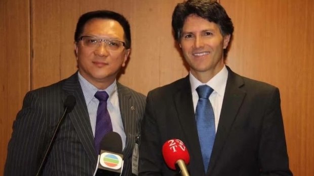 Anthony Ching (left) will run because he wants Chinese representation on council.