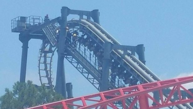 The fault on the Movie World ride comes after a safety blitz on theme parks in Queensland.