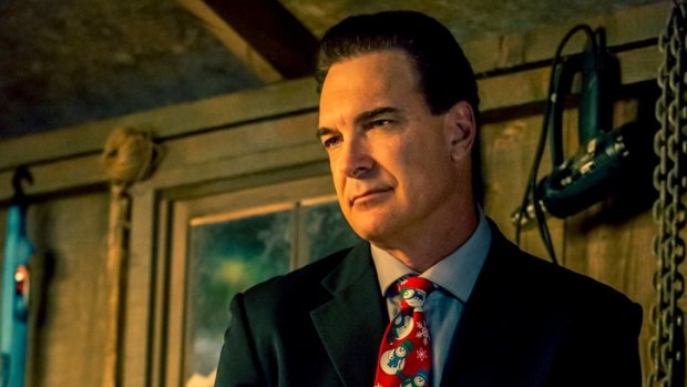 Patrick Warburton plays the father.