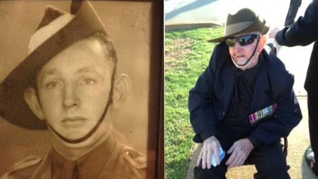 Clarence Wells served his country in WWII and was a regular at ANZAC Day parades.