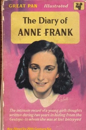 An early edition of <i>The Diary of Anne Frank</i>.