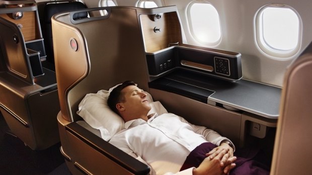 qantas business class