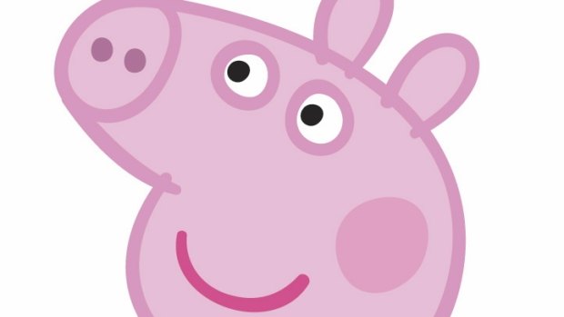 Peppa Pig, who has been dragged into the row over ABC wages and workplace conditions. 