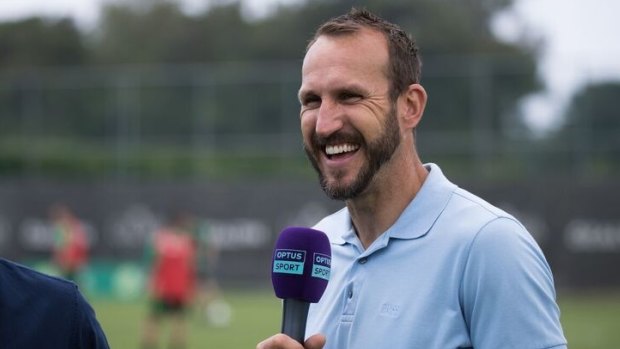 Former Socceroo turned commentator Mark Schwarzer: "Friendship can present when you least expect it." 