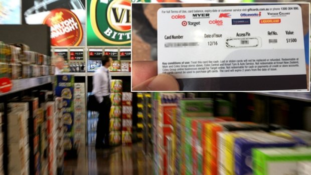 Some were handed out gift vouchers for $1500, redeemable at alcohol outlets like Liquorland.