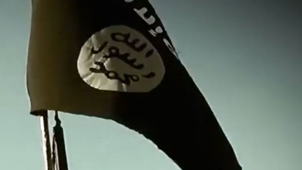 Islamic State flag.